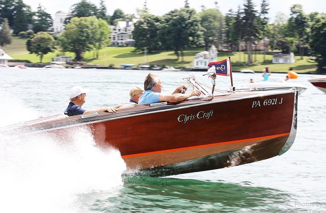 Skaneateles Antique & Classic Boat Show this weekend at Clift Park